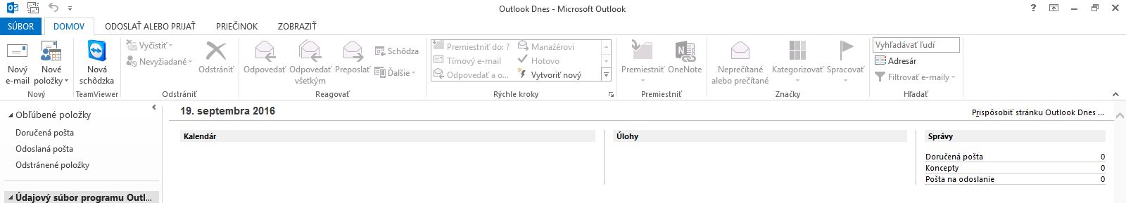 Počítačový kurz MS OUTLOOK